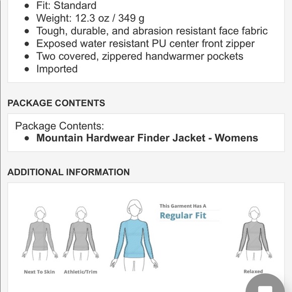 Mountain Hardwear Finder Jacket- NWOT - Picture 3 of 10